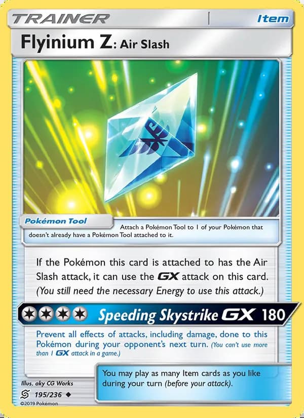 Flyinium Z: Air Slash — Unified Minds #195