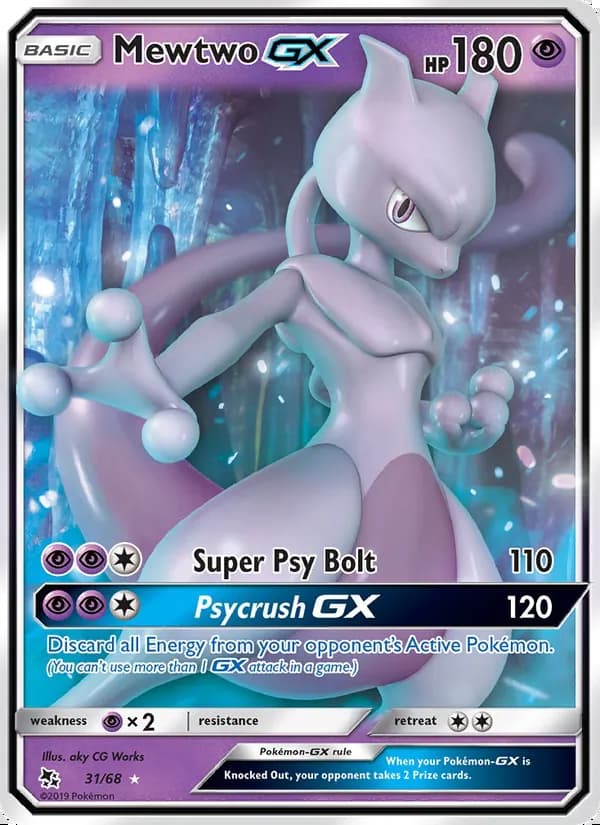 Mewtwo GX — Destinos Ocultos #31