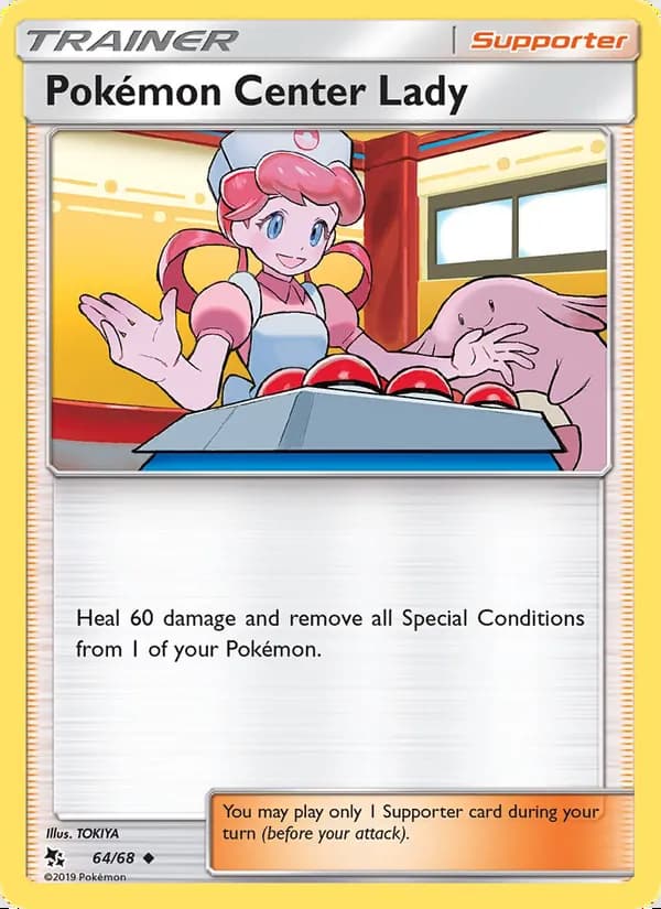 Pokémon Center Lady — Destinos Ocultos #64