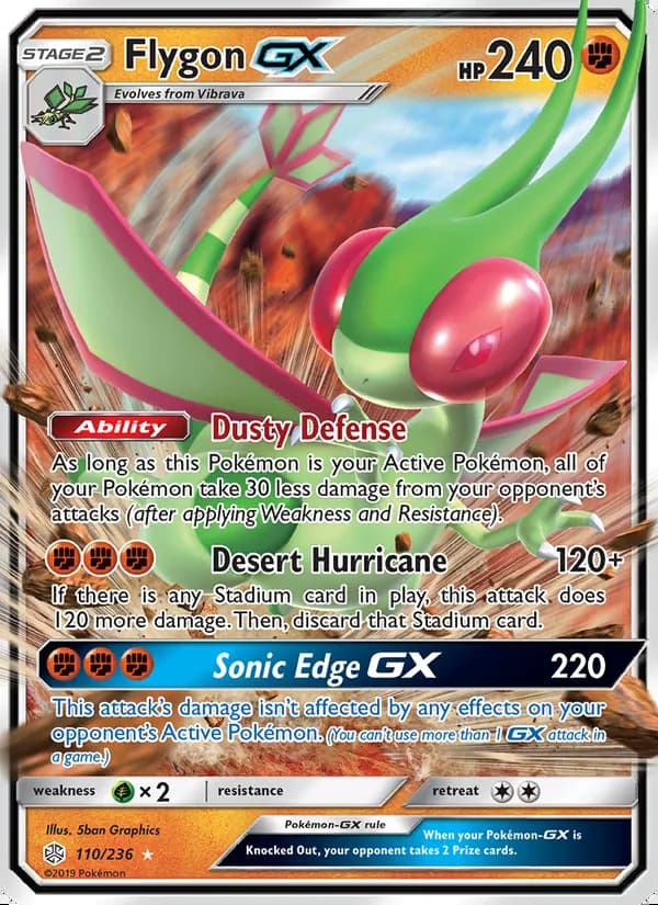 Flygon GX — Cosmic Eclipse #110