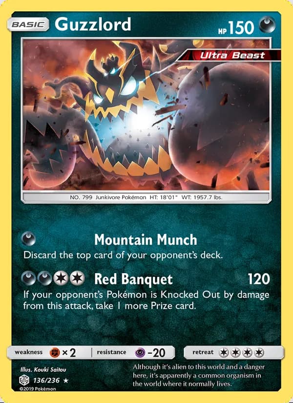 Guzzlord — Cosmic Eclipse #136