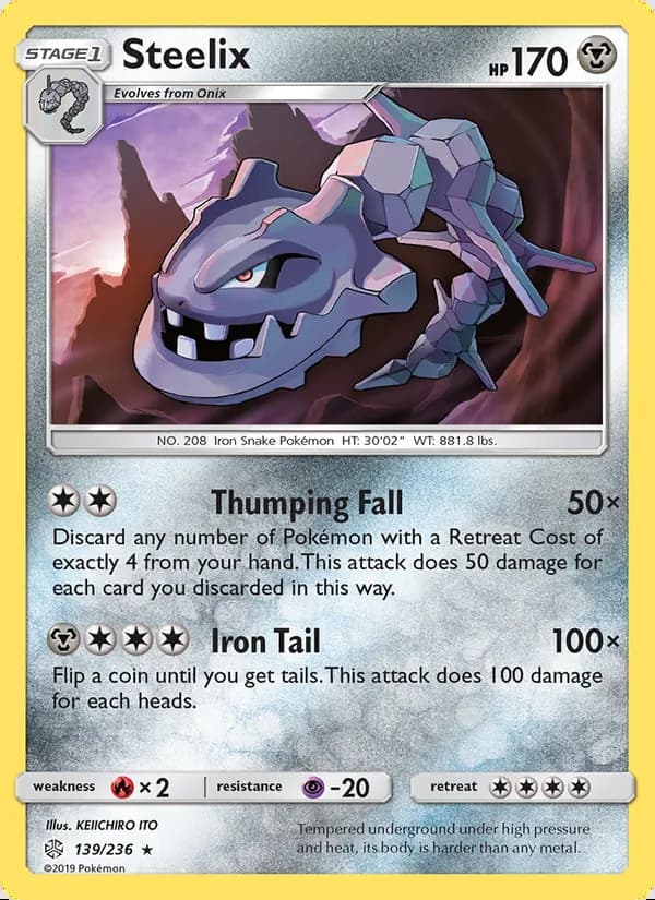 Steelix — Eclipse Cósmico #139