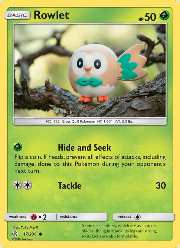 Rowlet — Cosmic Eclipse #17