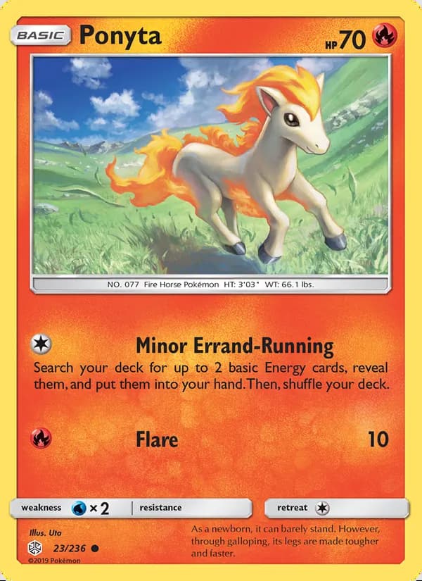 Ponyta — Cosmic Eclipse #23