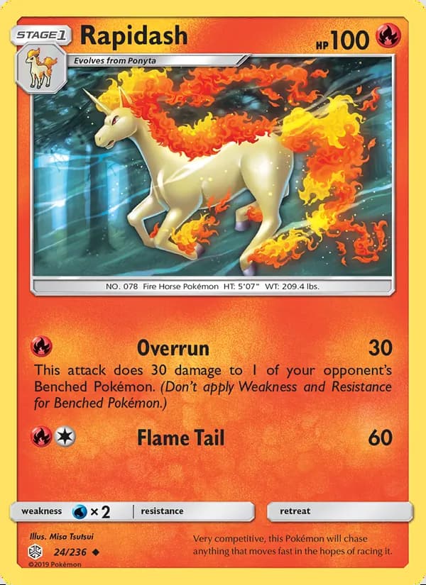 Rapidash — Cosmic Eclipse #24