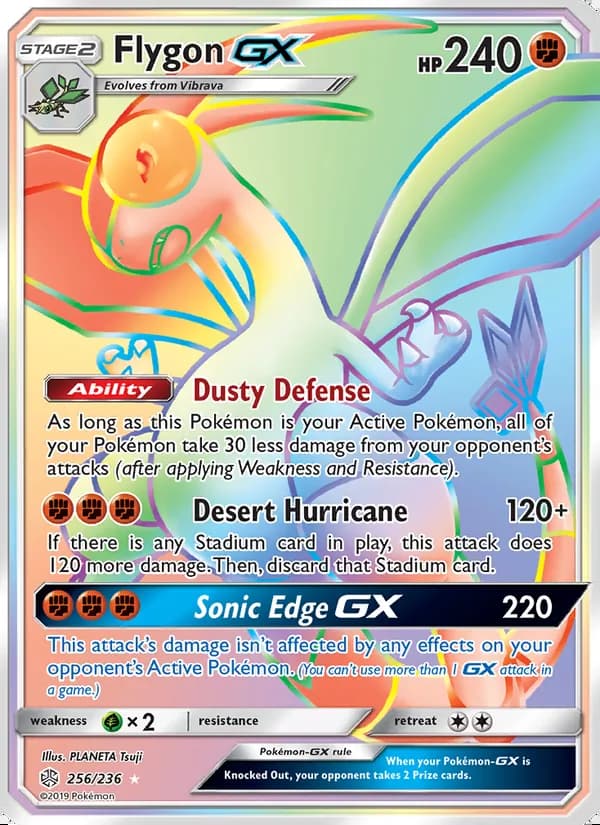 Flygon GX — Cosmic Eclipse #256