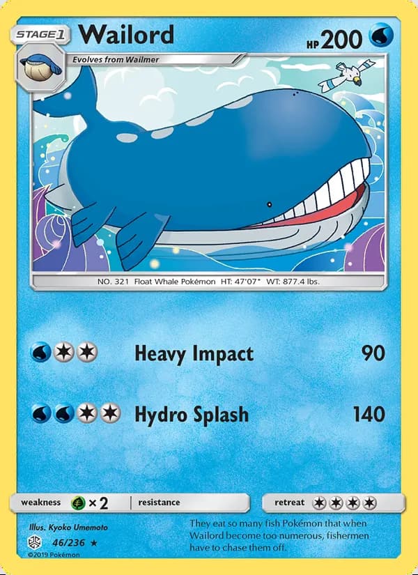 Wailord — Cosmic Eclipse #46