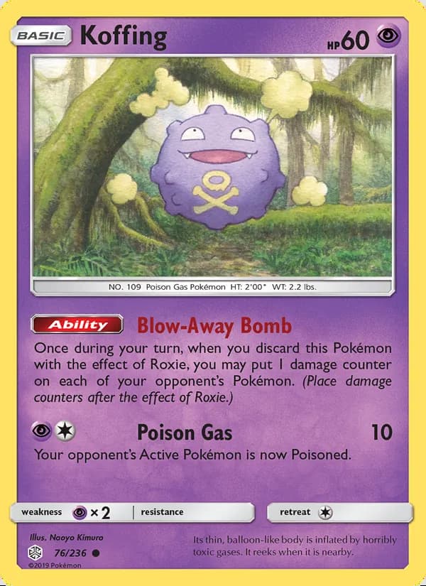 Koffing — Cosmic Eclipse #76