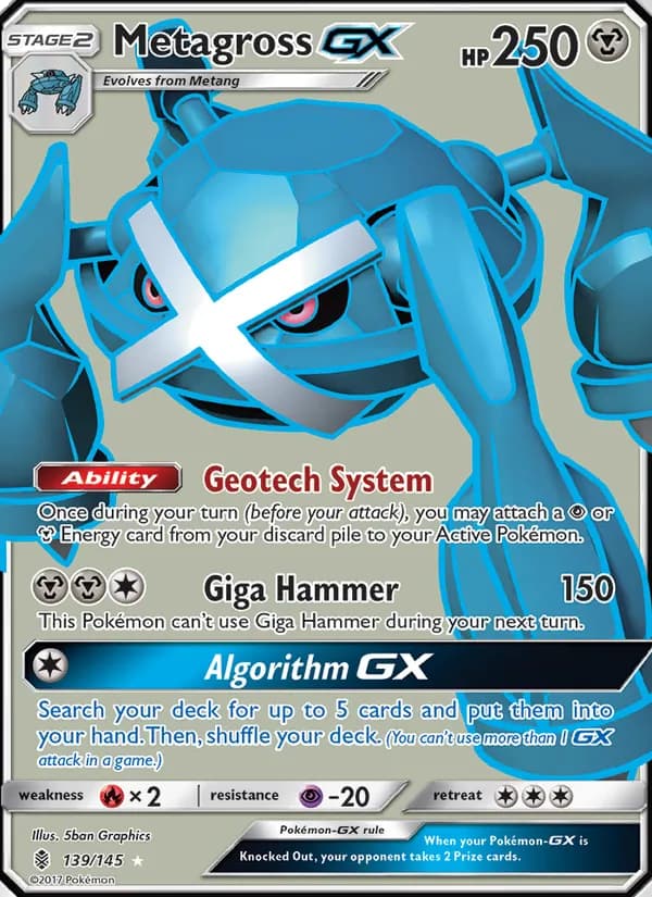 Metagross GX — Albor de Guadianes #139