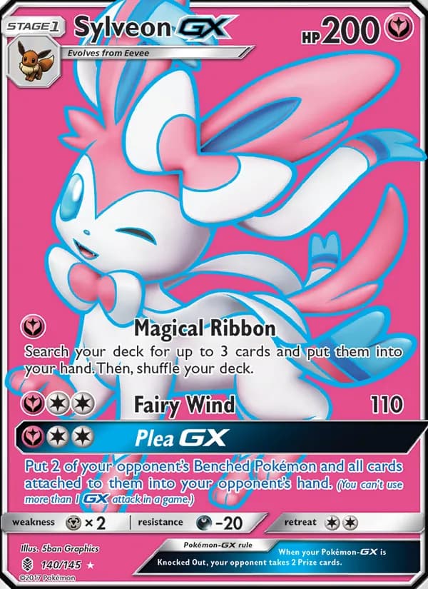 Sylveon GX — Albor de Guadianes #140