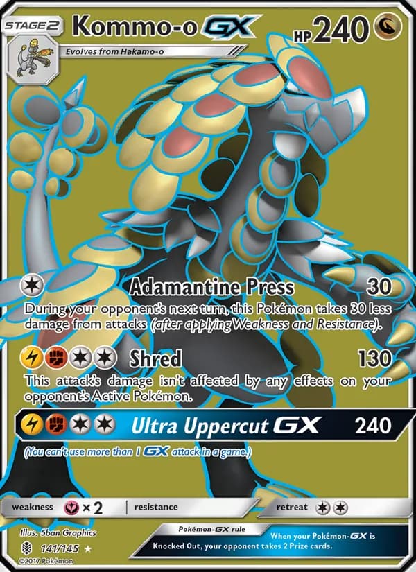 Kommo-o GX — Albor de Guadianes #141