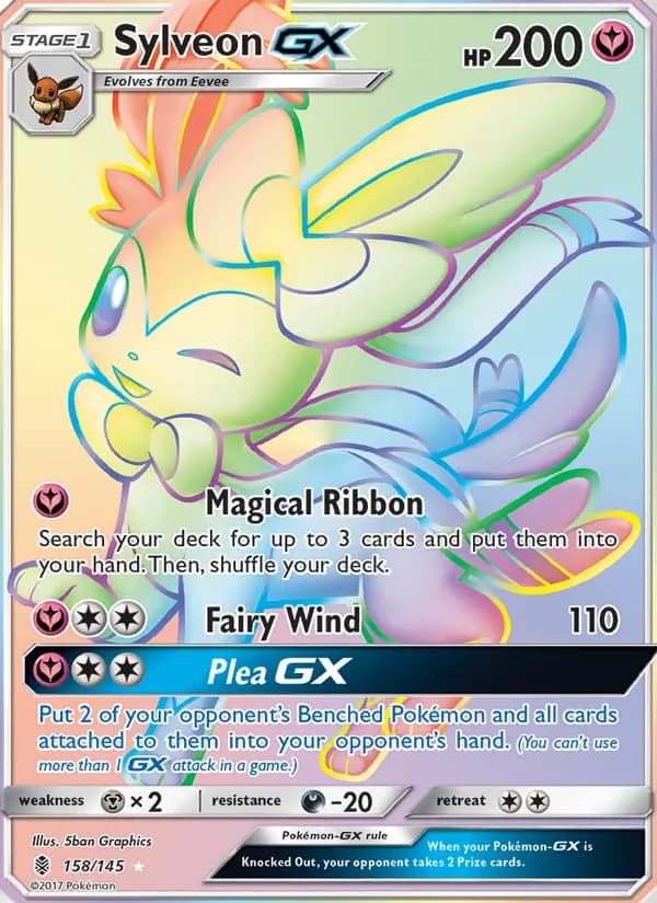 Sylveon GX — Guardians Rising #158