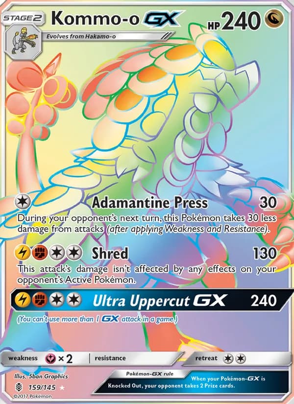 Kommo-o GX — Albor de Guadianes #159