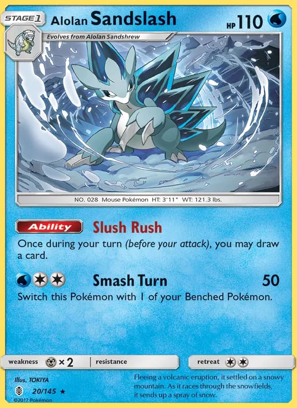 Sandslash de Alola — Albor de Guadianes #20