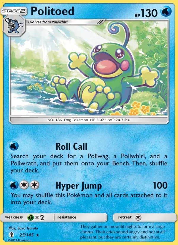 Politoed — Guardians Rising #25