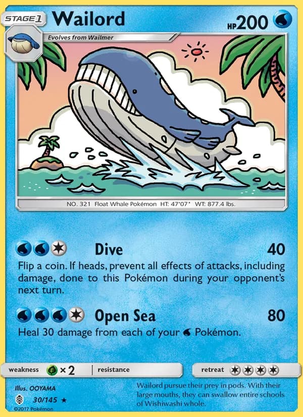 Wailord — Guardians Rising #30