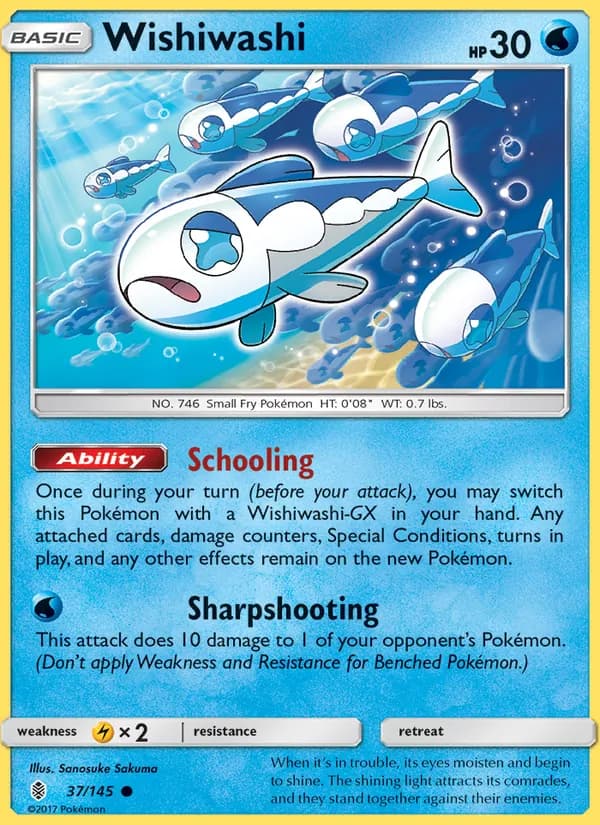Wishiwashi — Guardians Rising #37
