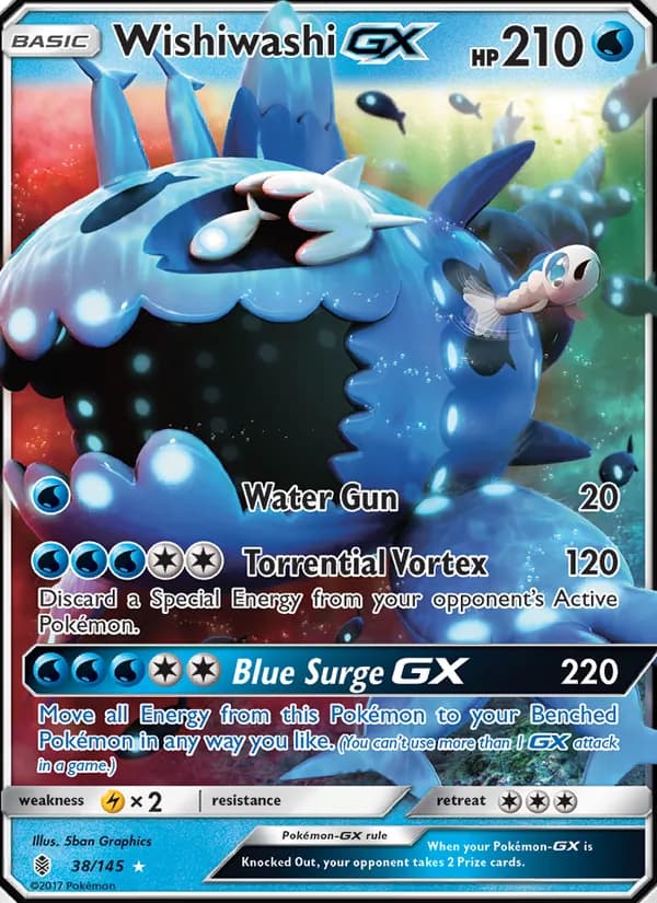 Wishiwashi GX — Albor de Guadianes #38
