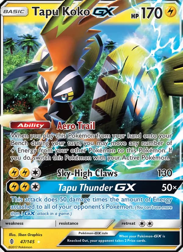Tapu Koko GX — Albor de Guadianes #47