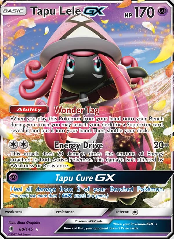 Tapu Lele GX — Guardians Rising #60