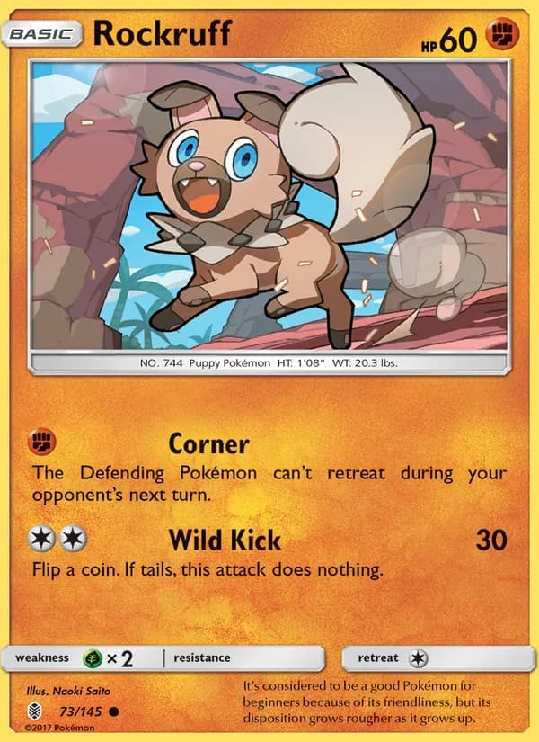 Rockruff — Guardians Rising #73