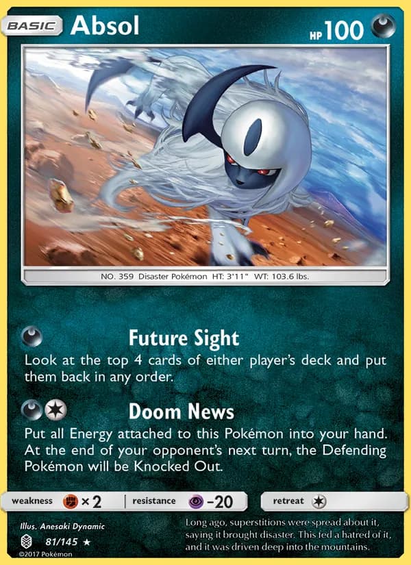 Absol — Guardians Rising #81