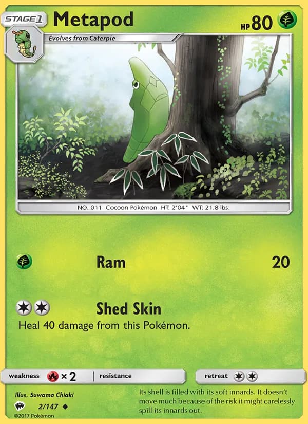 Metapod — Burning Shadows #2
