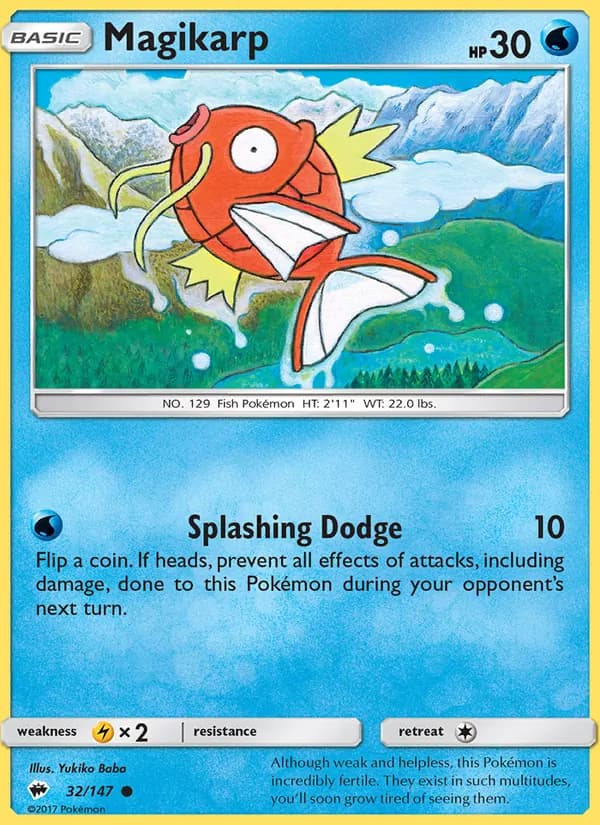 Magikarp — Burning Shadows #32