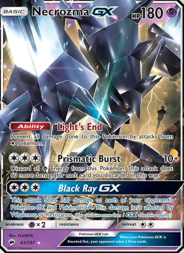Necrozma GX — Burning Shadows #63
