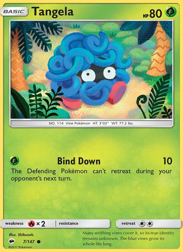 Tangela — Burning Shadows #7