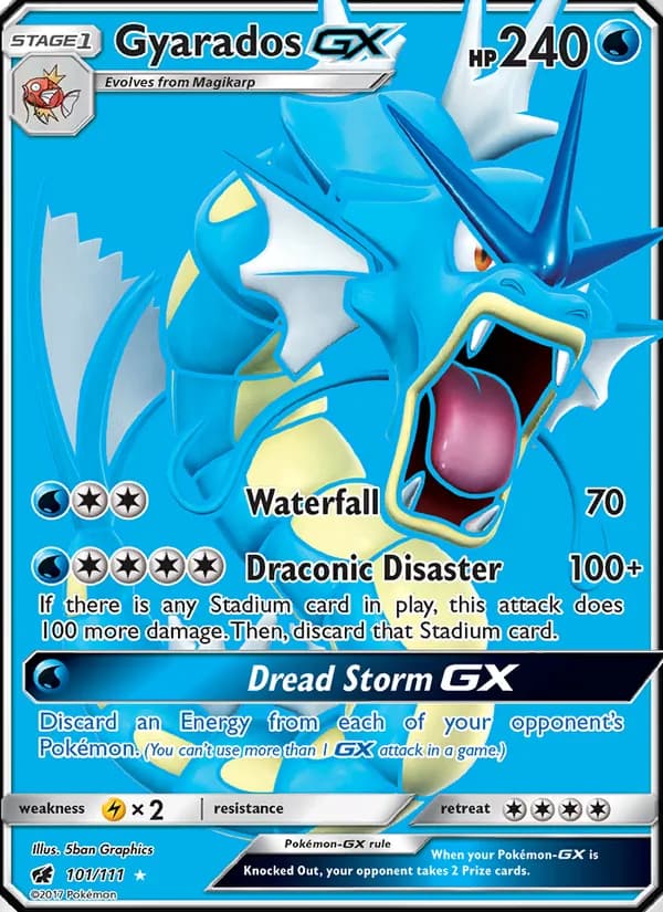 Gyarados GX — Crimson Invasion #101