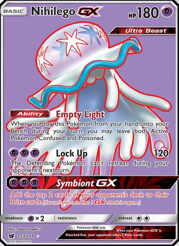 Nihilego GX — Invasión Carmesí #103