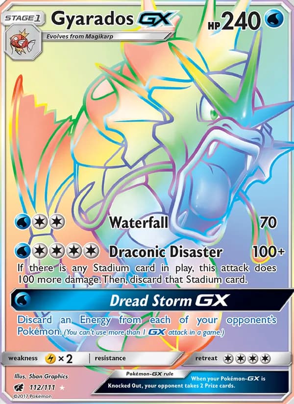 Gyarados GX — Crimson Invasion #112