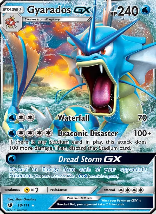 Gyarados GX — Crimson Invasion #18