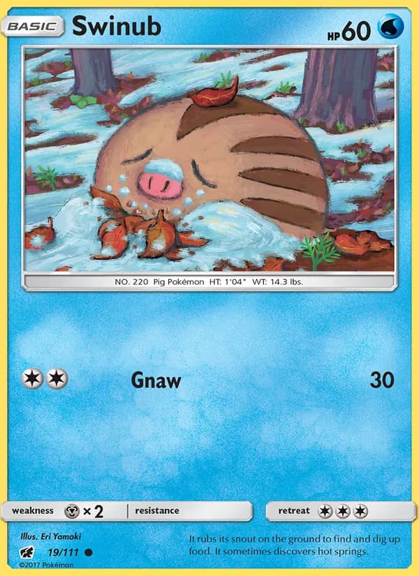 Swinub — Invasión Carmesí #19