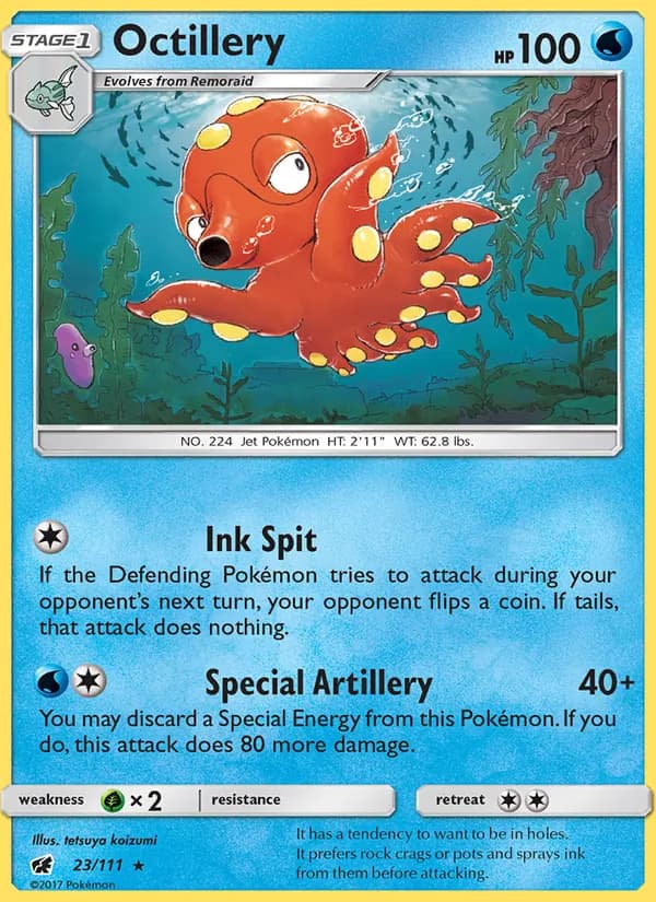Octillery — Invasión Carmesí #23