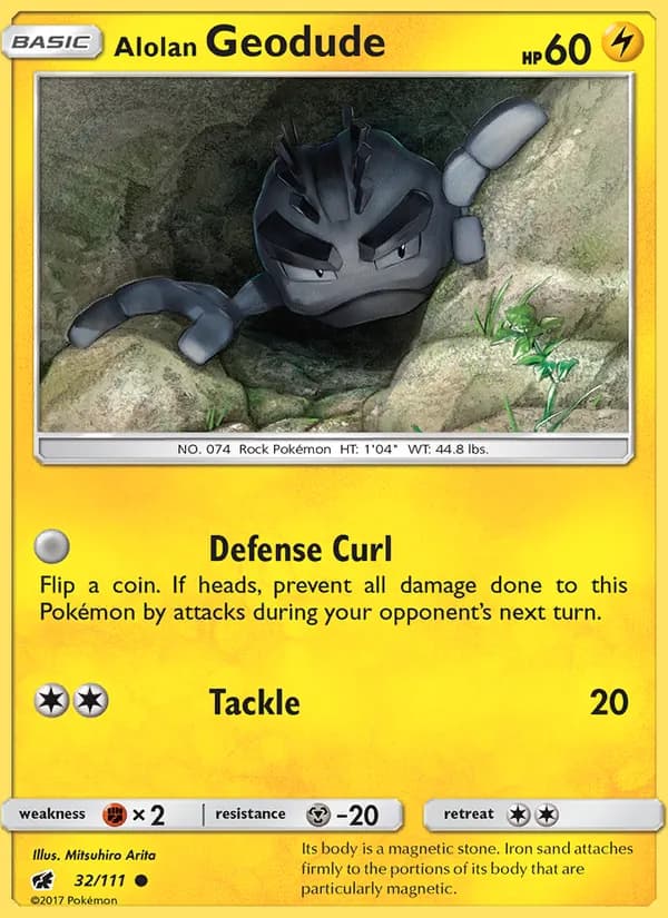 Alolan Geodude — Crimson Invasion #32