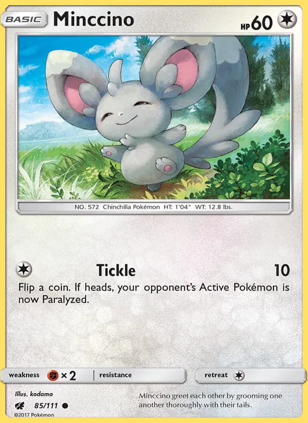 Minccino — Invasión Carmesí #85