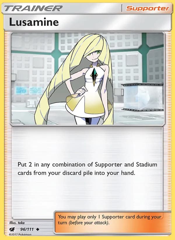 Lusamine — Crimson Invasion #96