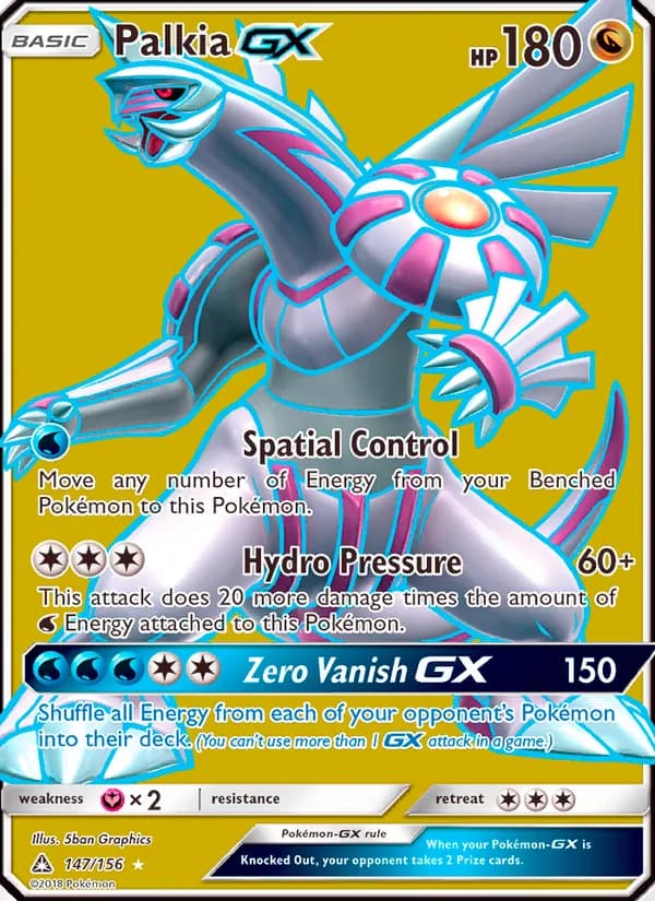 Palkia GX — Ultra Prism #147