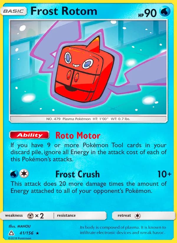 Rotom Frío — Ultraprisma #41