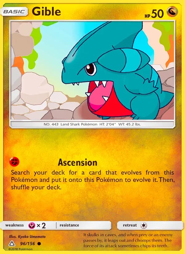 Gible — Ultra Prism #96
