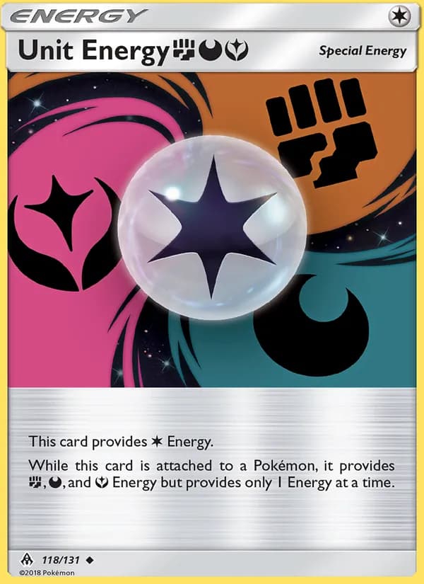 Unit Energy FightingDarknessFairy — Forbidden Light #118