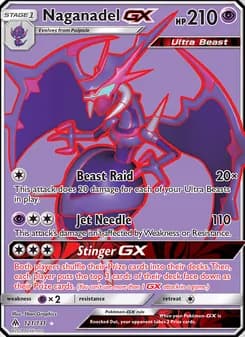 Naganadel GX — Forbidden Light #121