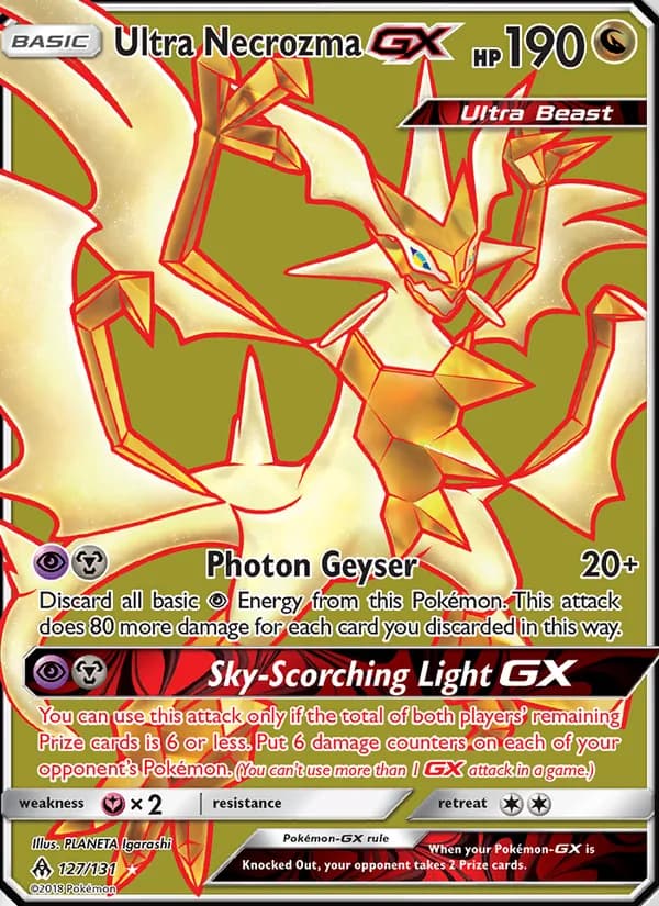 Ultra-Necrozma GX — Luz Prohibida #127