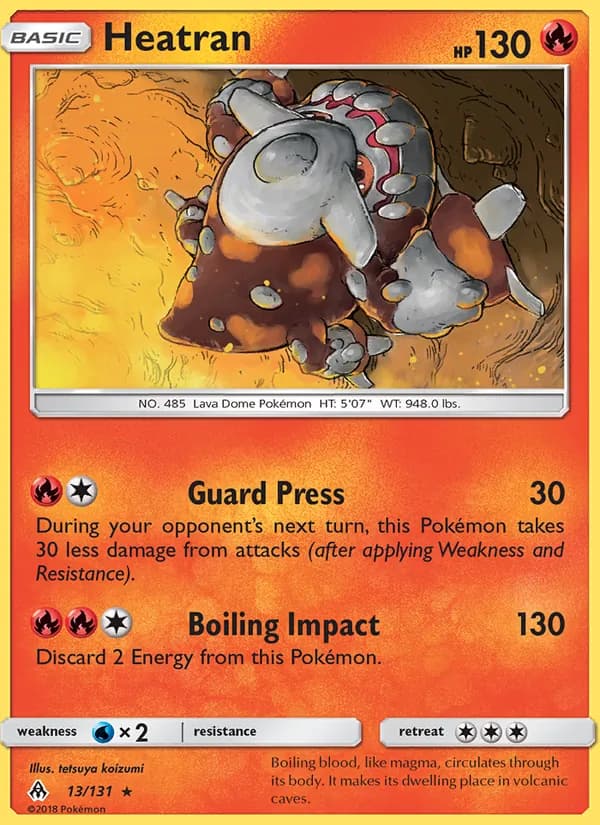 Heatran — Luz Prohibida #13