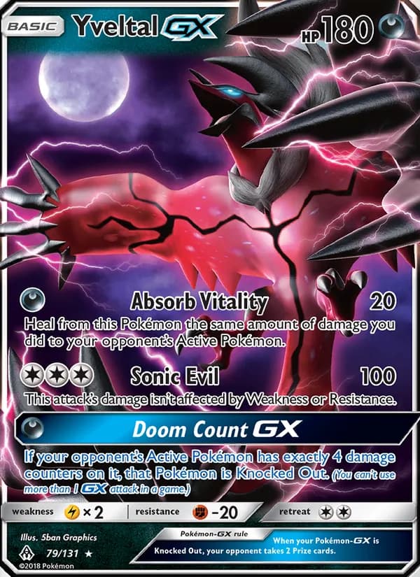 Yveltal GX — Forbidden Light #79