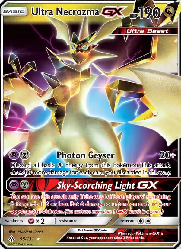 Ultra-Necrozma GX — Luz Prohibida #95