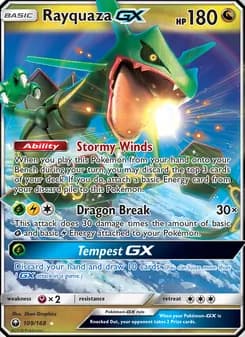 Rayquaza GX — Celestial Storm #109