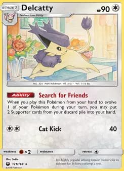 Delcatty — Celestial Storm #121